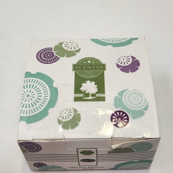 Scentsy Mini Fan Diffuser Cheetah Animal Print USB Air Freshener Retired - Picture 4 of 6